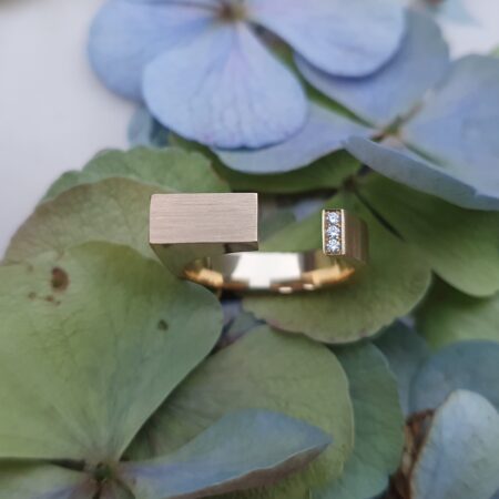 goud, diamant, handgemaakt