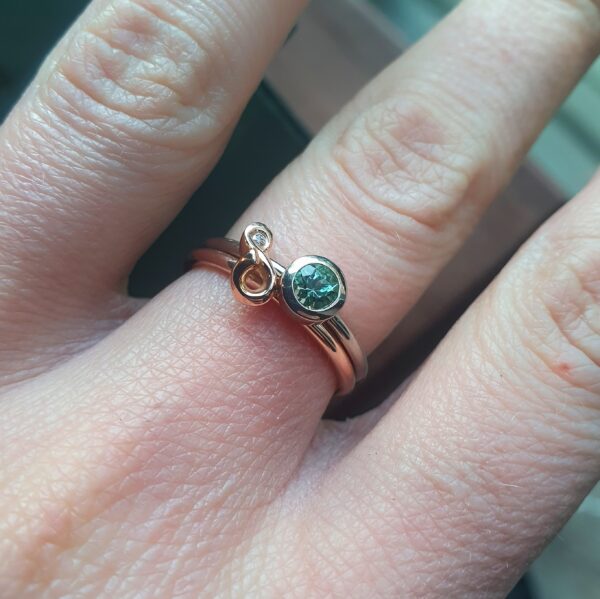 bron ring, aanschuifring